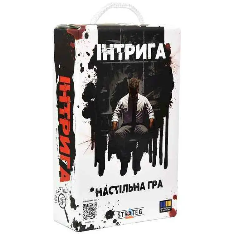Настільна гра STRATEG "Інтрига" українською мовою 30625