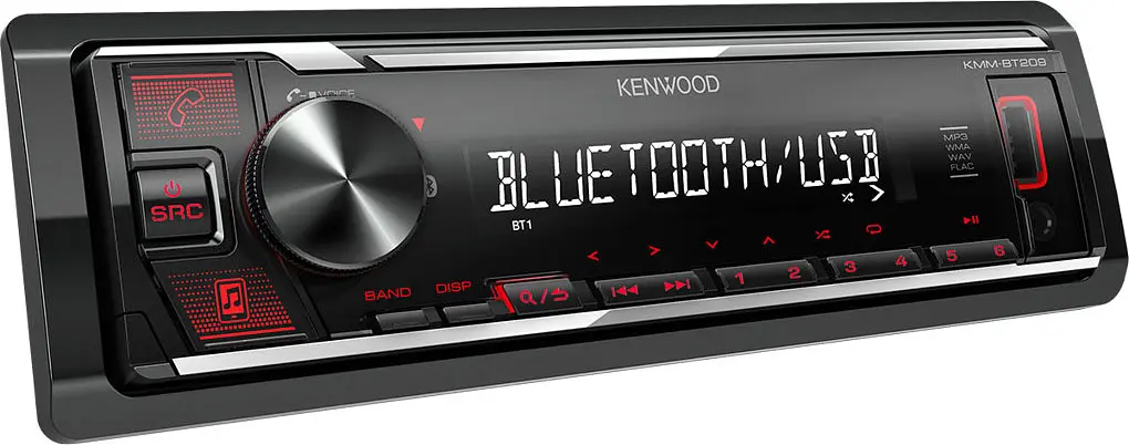 Автомагнитола Kenwood KMM-BT209 [83424] - фото 2
