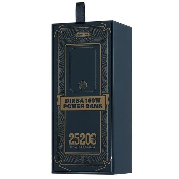 Універсальна мобільна батарея - Павербанк Remax RPP-662 25200mAh PD 140W QC 22.5 W з дисплеєм - фото 4