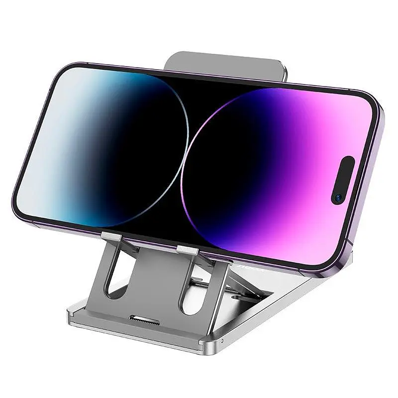 Держатель Hoco Freedom metal folding desktop stand HD5 4.5-7" - фото 2