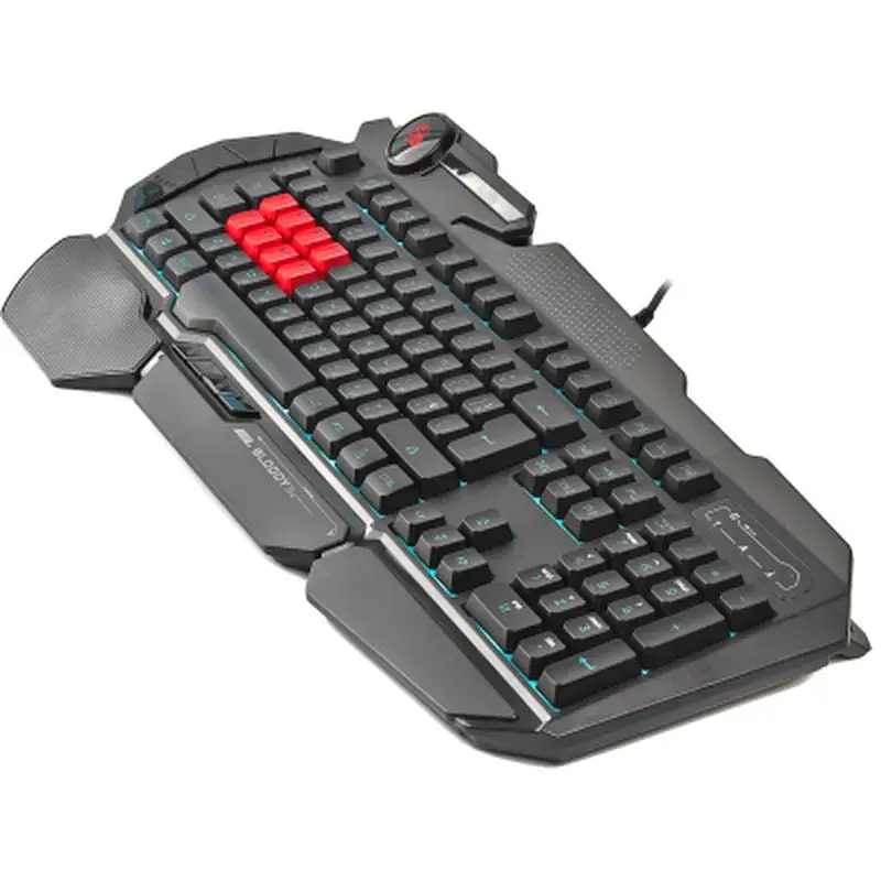 Клавіатура A4Tech Bloody B318 Black USB Black (4711421980470) - фото 3