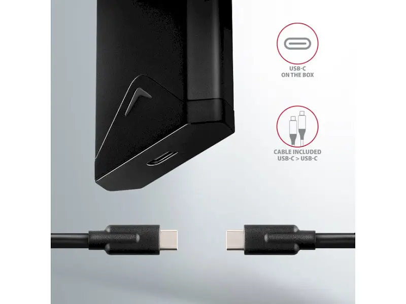 Кишеня для накопичувача AXAGON Arrow Box Black (EEM2-UB2) - фото 4