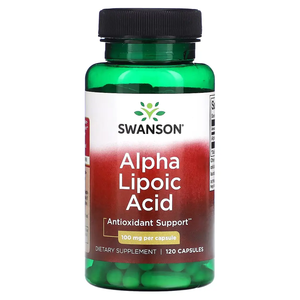Альфа-Ліпоєва Кислота Alpha Lipoic Acid 100 мг - 120 капсул