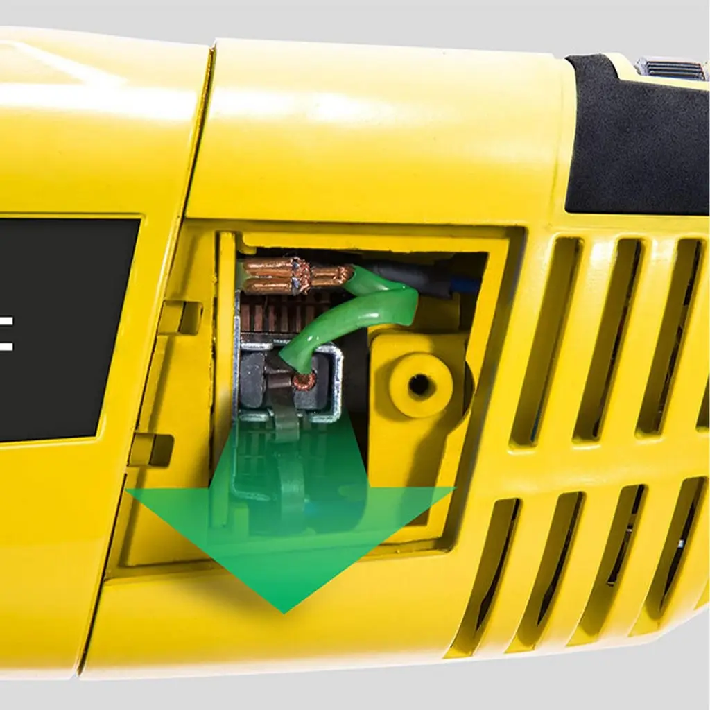 Кутова шліфувальна машина мережева Болгарка Trotec PAGS 10-125 + кейс - фото 8