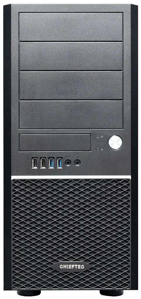 Корпус Chieftec CLASSIC CM-25B-OP, без БЖ, 2xUSB3.0, ATX, Black - фото 2