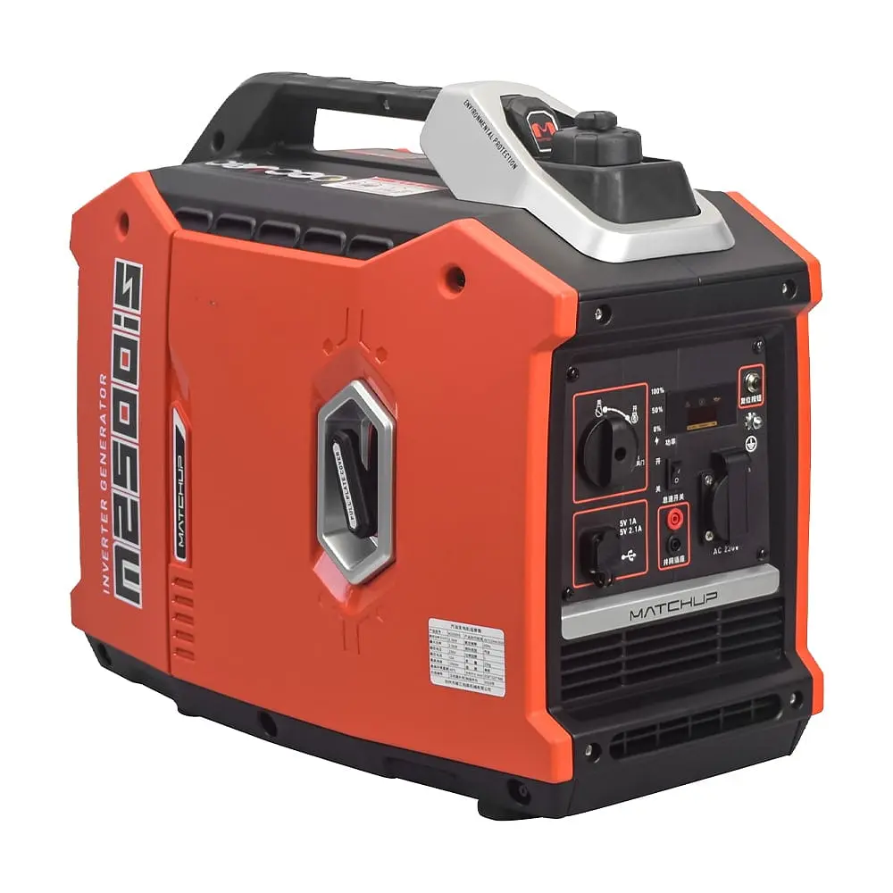 Генератор инверторный бензиновый 2.3 кВт Bison BS2500IS (41-00405) - фото 2
