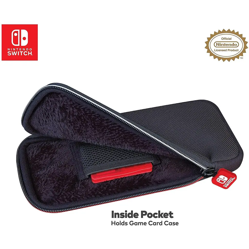 Чохол RDS Industries Deluxe Travel Case Slim Black (Nintendo Switch, Switch Lite, Switch OLED model) - фото 3
