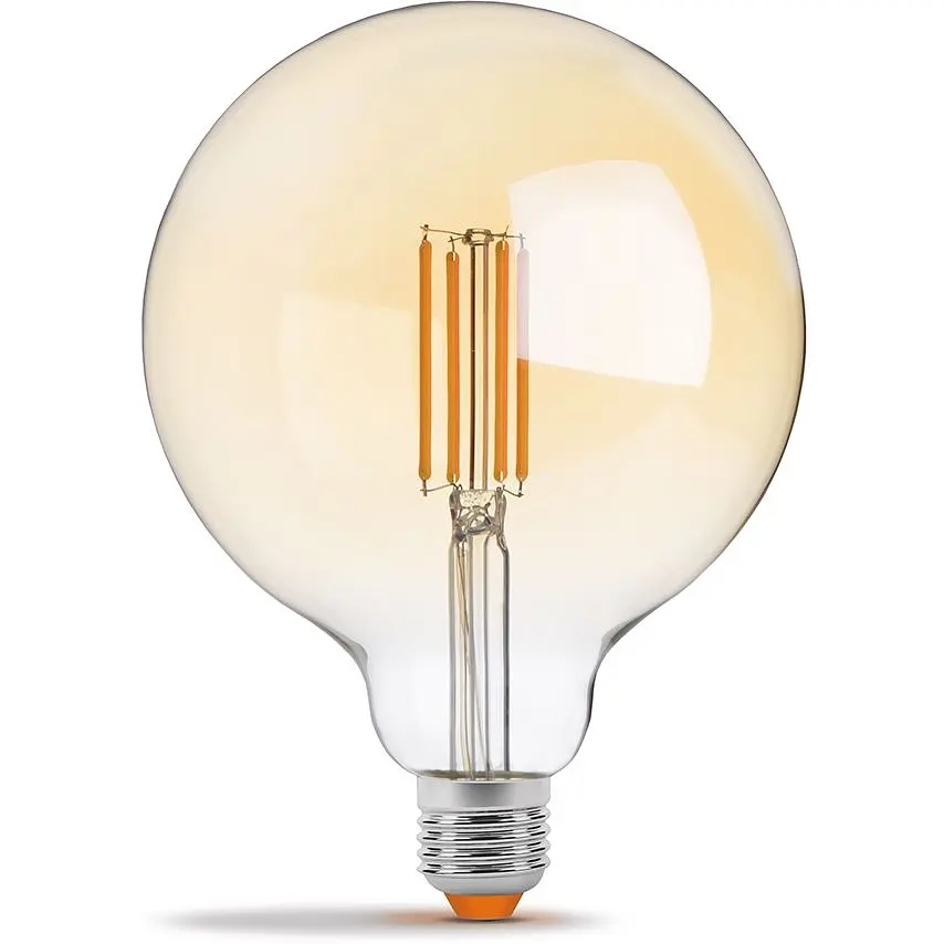 Лампа світлодіодна Videx Filament Дімерна бронза 7W E27 2200K (VL-G125FAD-07272) - фото 2