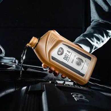 Гальмівна рідина K2 Dot-4 Brake Fluid 1000 мл (T108) - фото 3