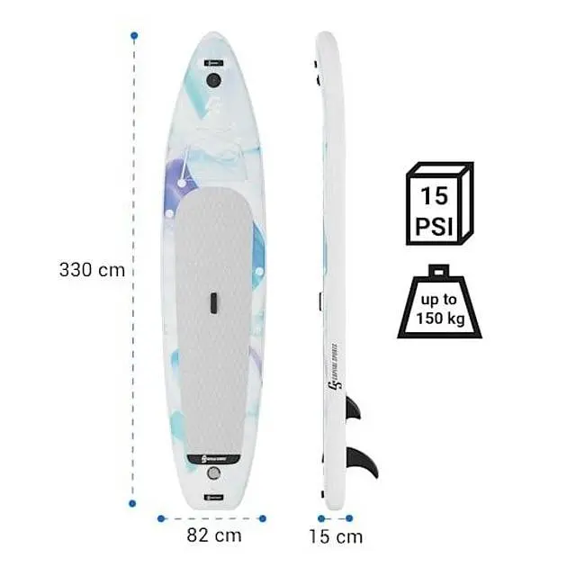 Надувная доска Capital Sports Kipu Allrounder 330 Stand Up Paddleboard (10040170) - фото 8