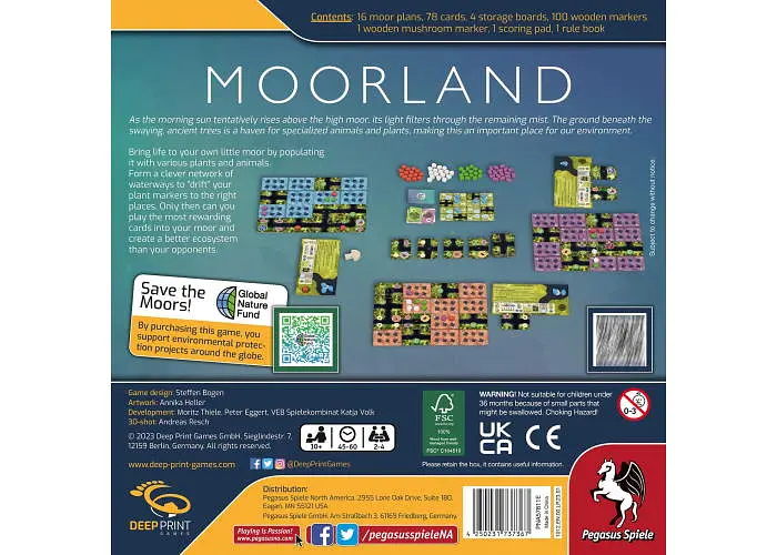 Настільна гра Pegasus Spiele Морленд (Moorland) (англ.) (PS211) - фото 3