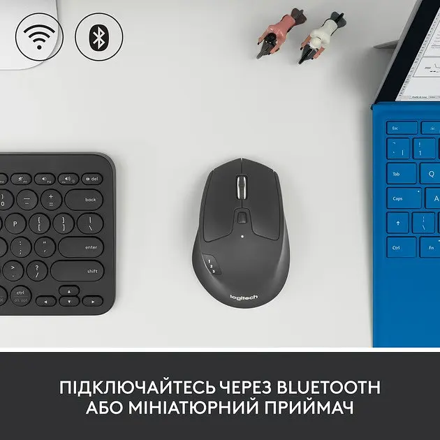 Миша бездротова Logitech M720 Triathlon (910-004791) чорна - фото 6