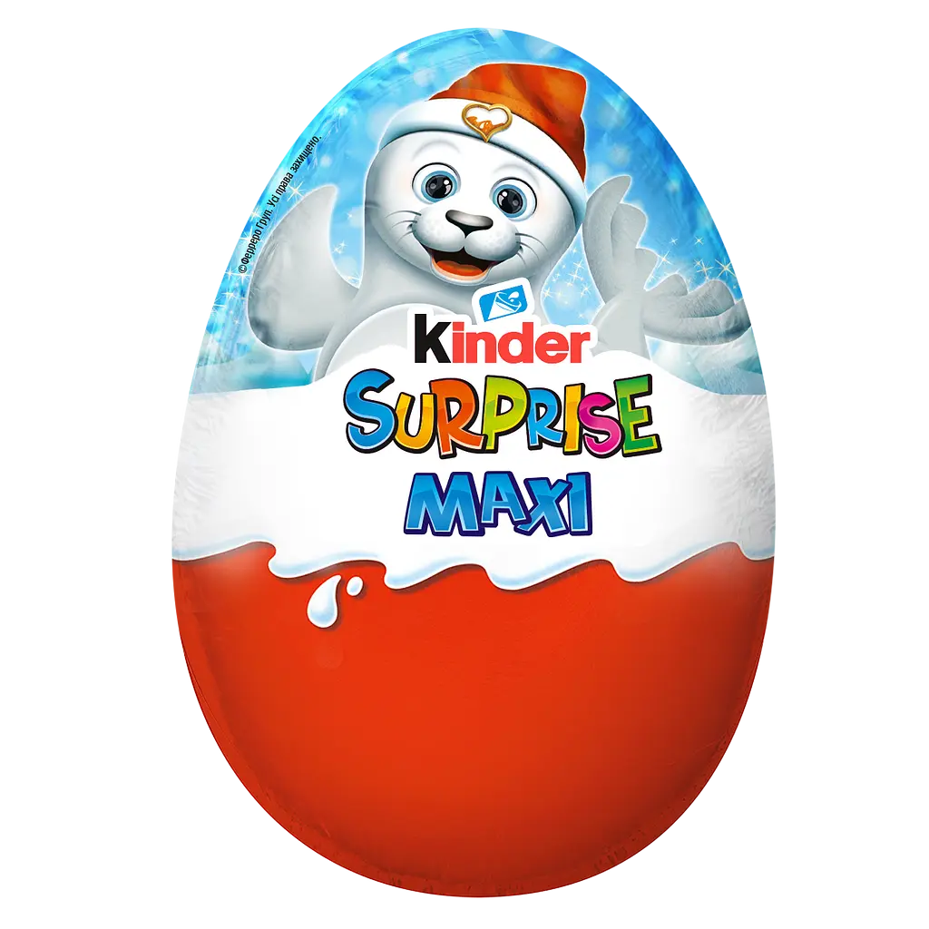 Яйце Kinder Maxi Surprise Новорічне 100 г - фото 4