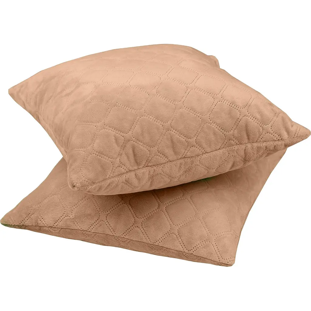 Подушка декоративна ТЕП Velour 40х40 см золотий беж (3-00437_34063) - фото 3