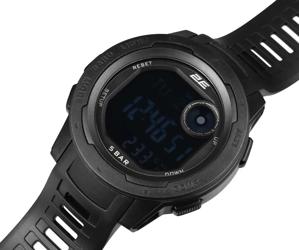Тактичні смартгодинники 2E DeltaX Black з компасом і крокоміром - фото 6