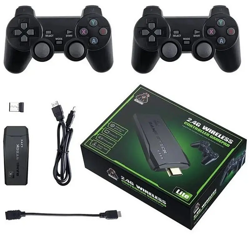 Ігрова приставка Game Stick M8-4k 64gb Black - фото 3