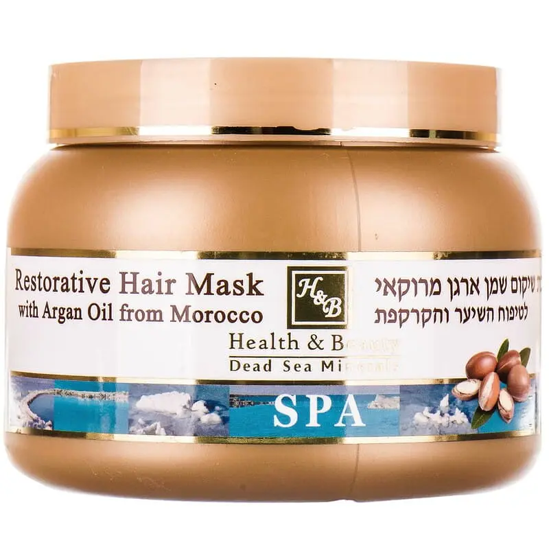 Маска для пошкодженого волосся Health&Beauty, з олією арганії марокканської, 250 мл - фото 2