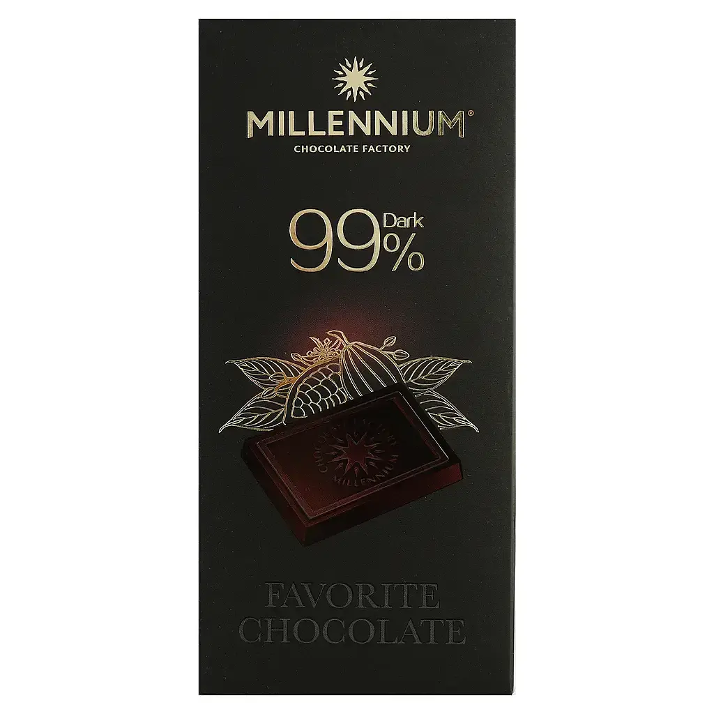 Шоколад Millennium Favorite чорний 99% 100г