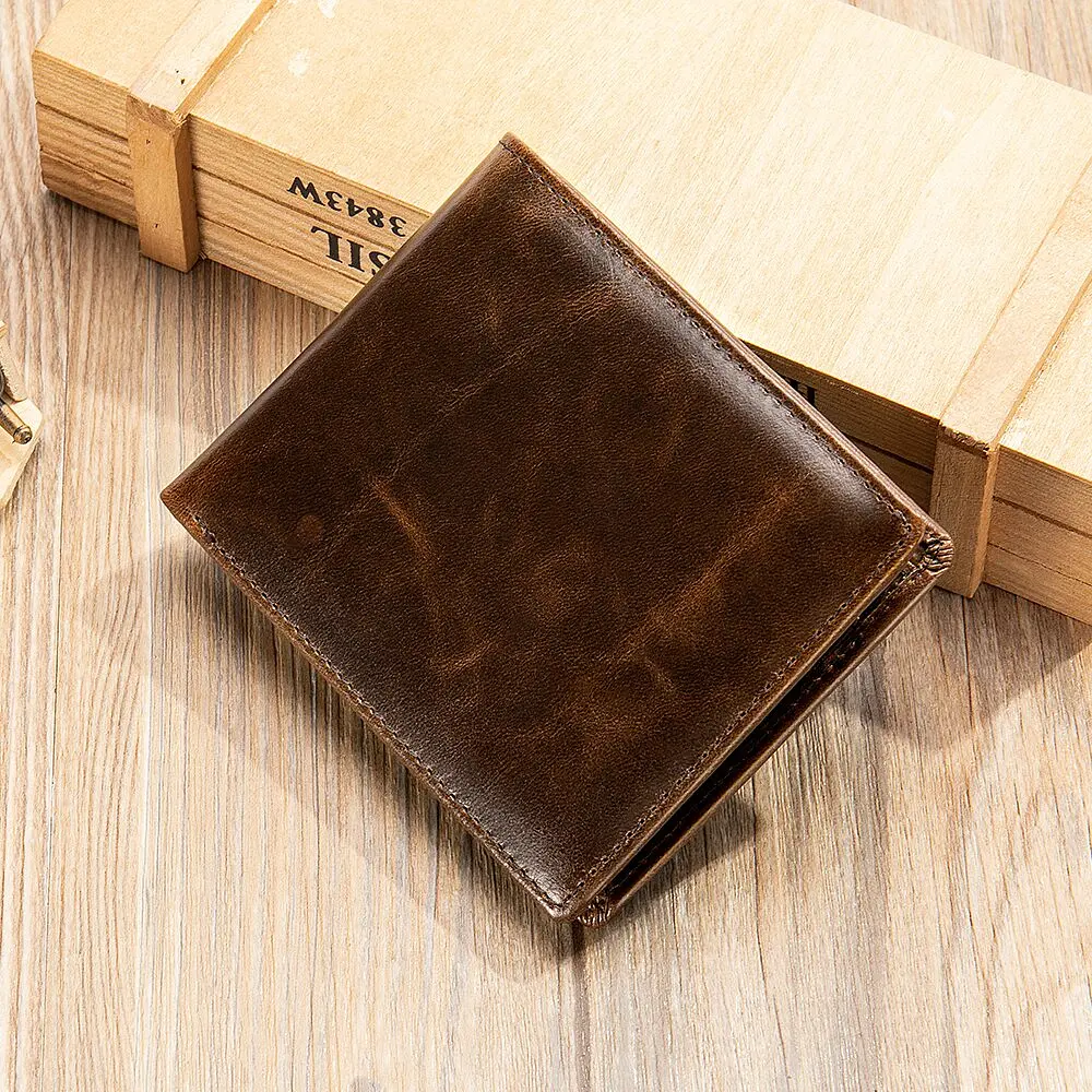 Чоловічий шкіряний гаманець Vintage 9х11х2.5 см acs0015023 - фото 6