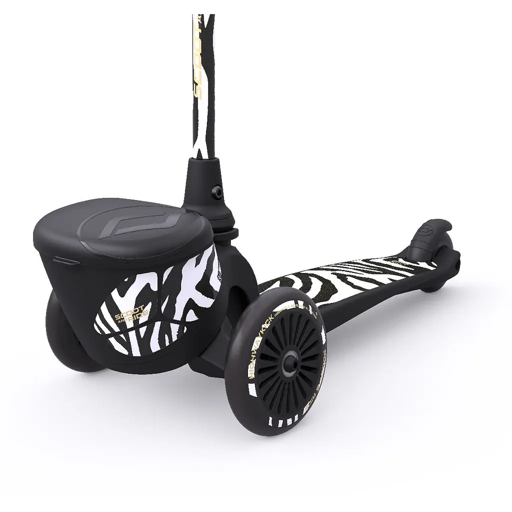 Самокат Scoot and Ride Highwaykick-2 Lifestyle Зебра (SR-210201-ZEBRA) - фото 7