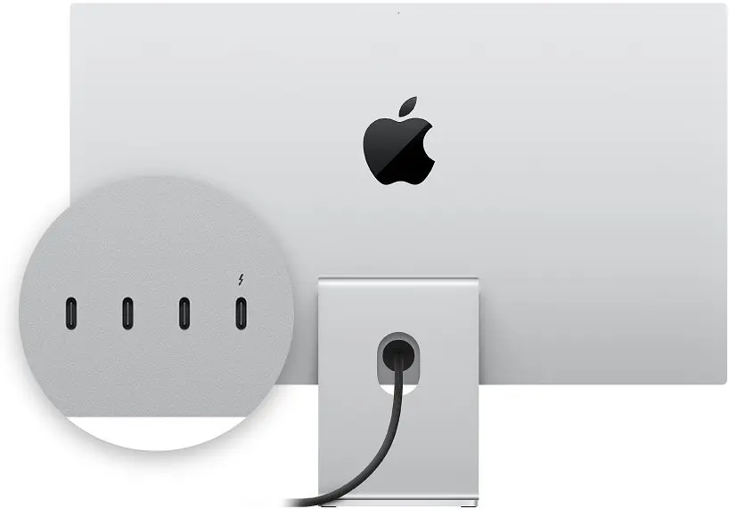 Монітор Apple Studio Display with Tilt Adjustable Stand Standard Glass (MK0U3, MYJG3) - фото 5