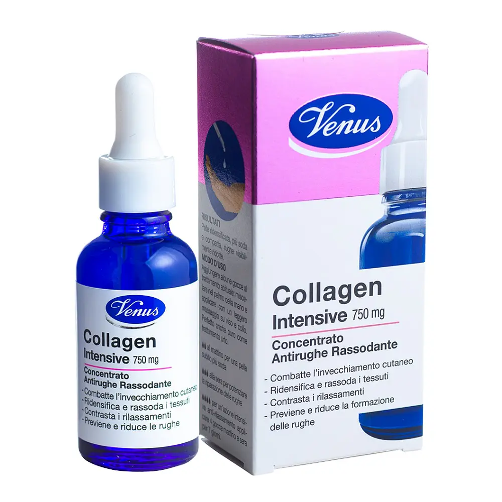 Концентрат от морщин Venus Collagen Intensive Интенсивное восстановление 30 мл - фото 3