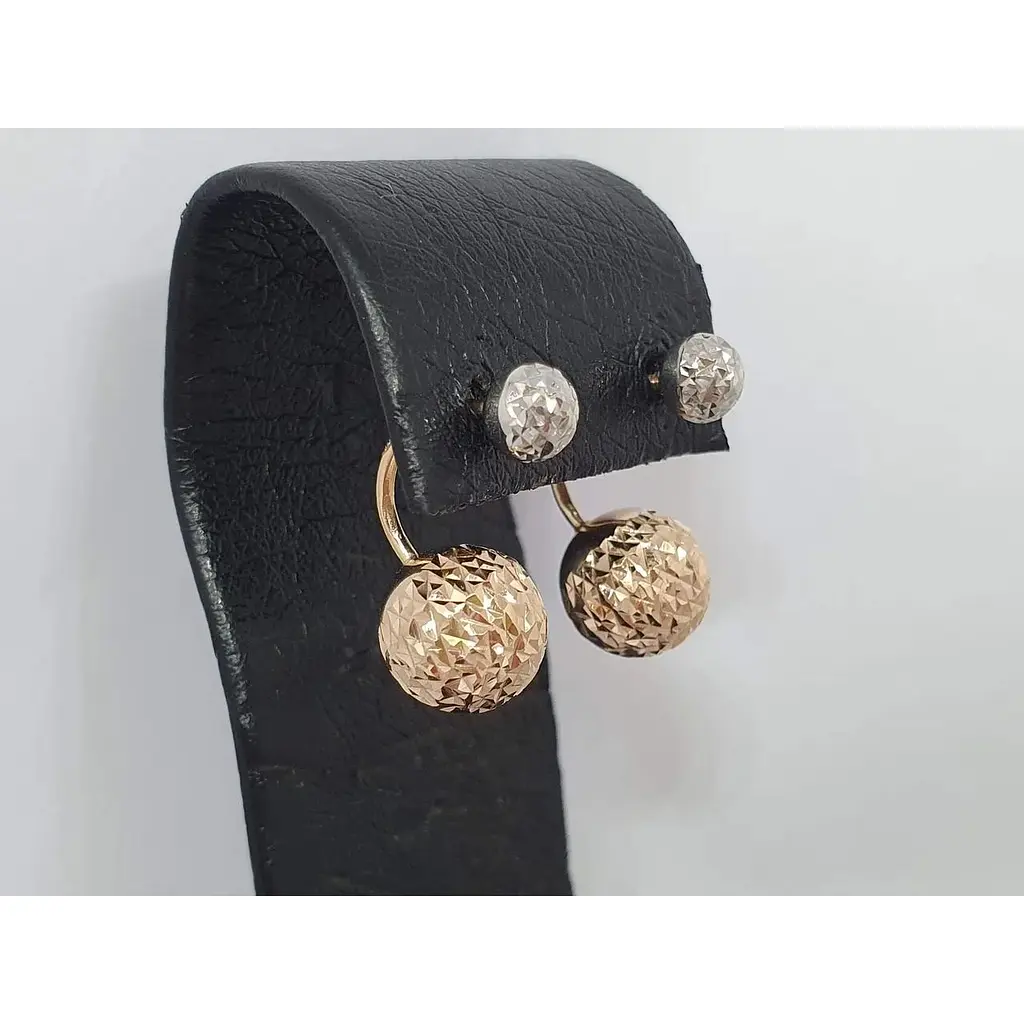 Золотые серьги Favoritum. 220336_9_А_КБ - фото 2