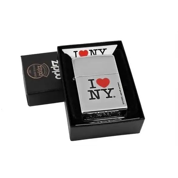 Зажигалка Zippo New York White - фото 3