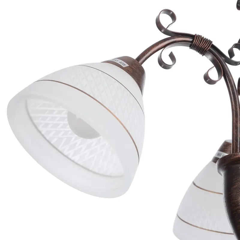 Люстра потолочная Brille E27 60W BR (LK-526C/3) - фото 5