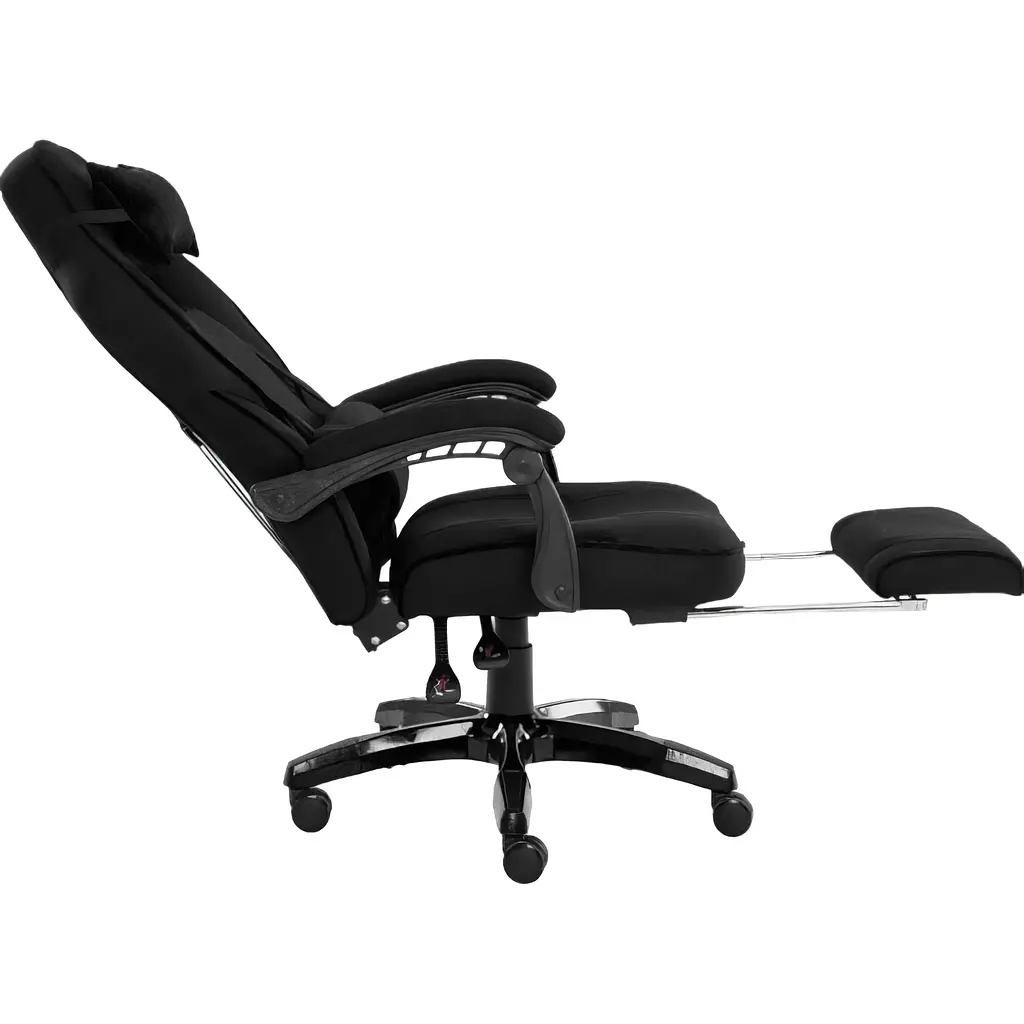 Геймерське крісло GT Racer X-2749-1 Fabric Black Suede [121505] - фото 5