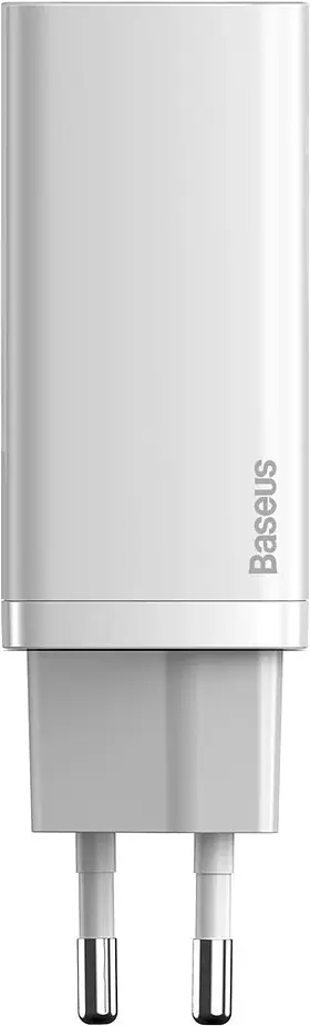 Зарядний пристрій Baseus GaN2 Lite Quick Charger C+U 65W EU white (CCGAN2L-B02) - фото 2