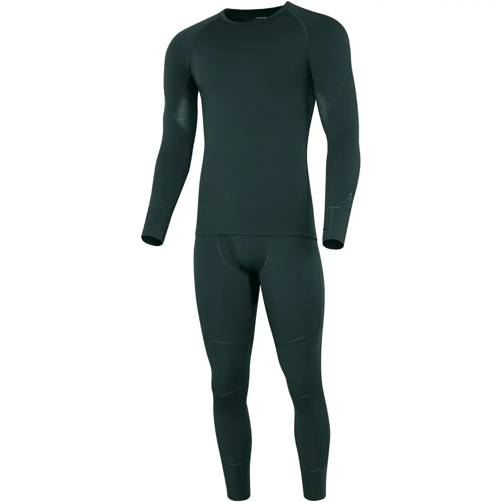 Термоштаны Frontier Taxus S merino Forest green - фото 4
