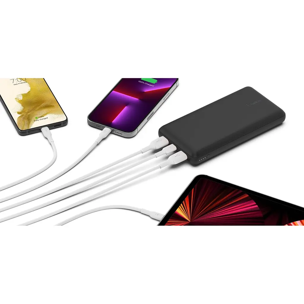 Повербанк Belkin BPB012BTBK 20000 mAh 15W Dual USB (BPB012BTBK) - фото 6