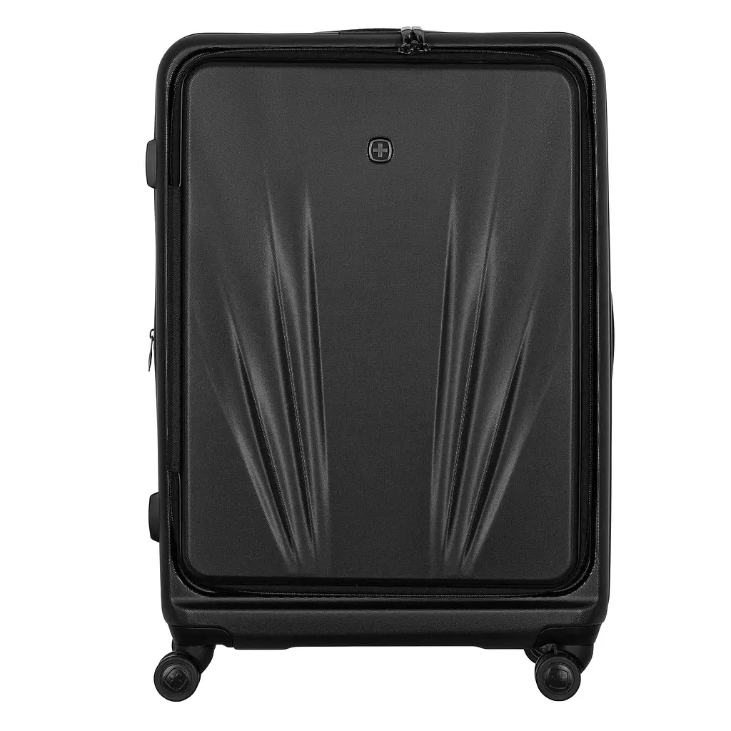 Wenger Чемодан Wenger Skyon Hardside Large, великий, полікарбонат, TSA, 4 колеса, розширення, чорний - фото 3