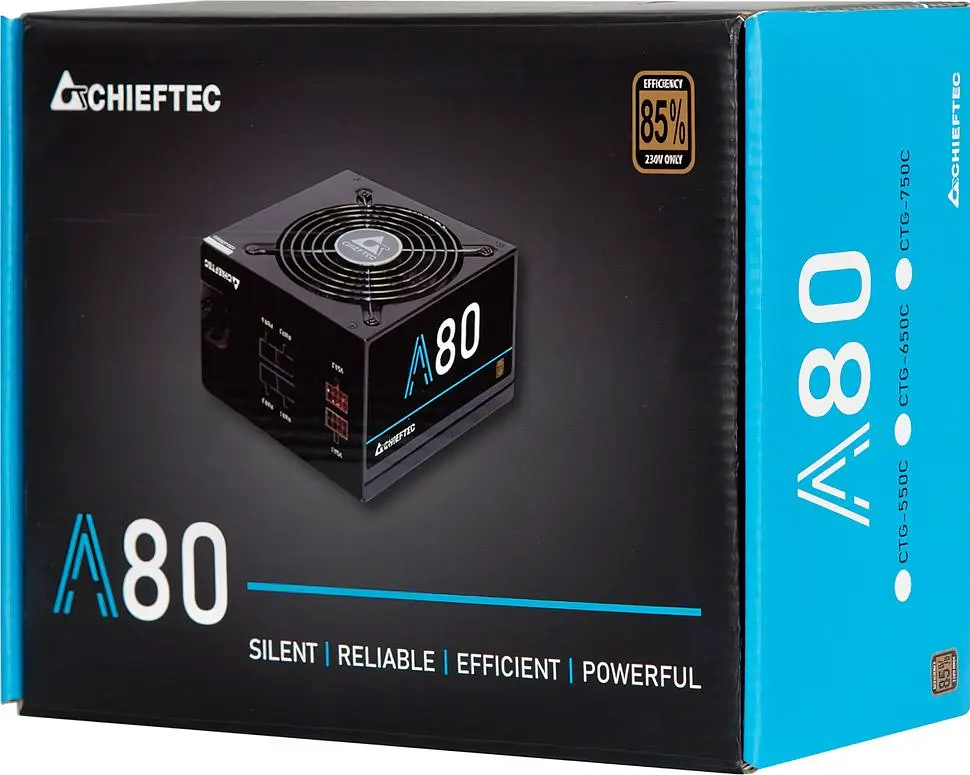 Блок живлення Chieftec A-80 550W [CTG-550C] [100313] - фото 2