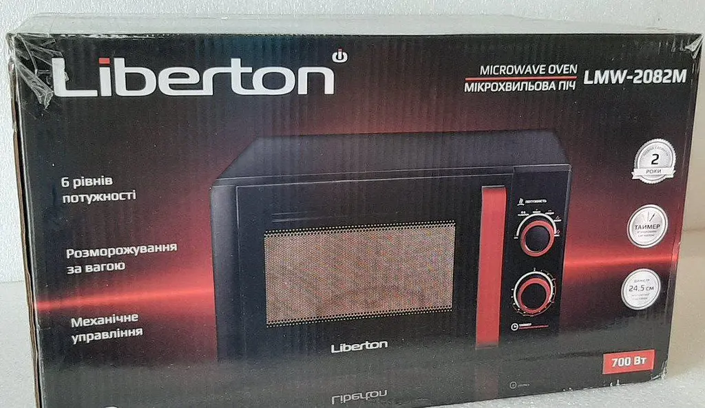 Мікрохвильова піч Liberton LMW-2082M - фото 4