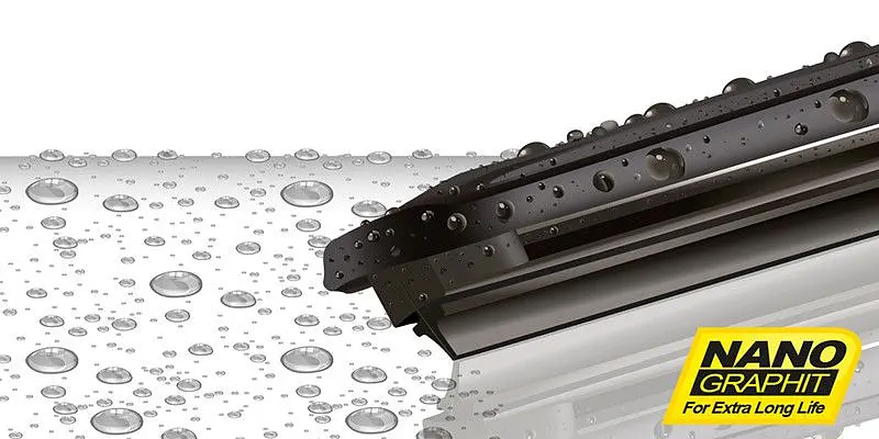 Безкаркасні двірники Heyner Super Flat Premium з Nano покриттям 22in 560 мм 1 шт - фото 6