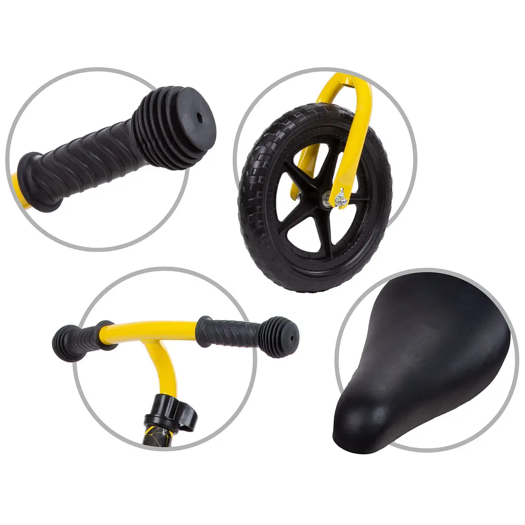 Велобіг велосипед Kidwell Rebel Yellow - фото 4