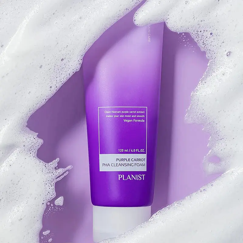 Пенка для лица Daeng Gi Meo Ri Planist Purple Carrot Cleansing Foam очистительная 120 мл - фото 2