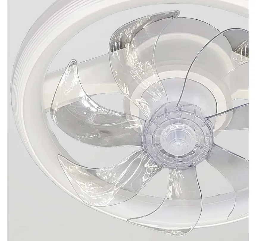 Стельова LED-люстра-вентилятор Artlight FS307WH, біла, 76 Вт, від 10-18 м² - фото 4