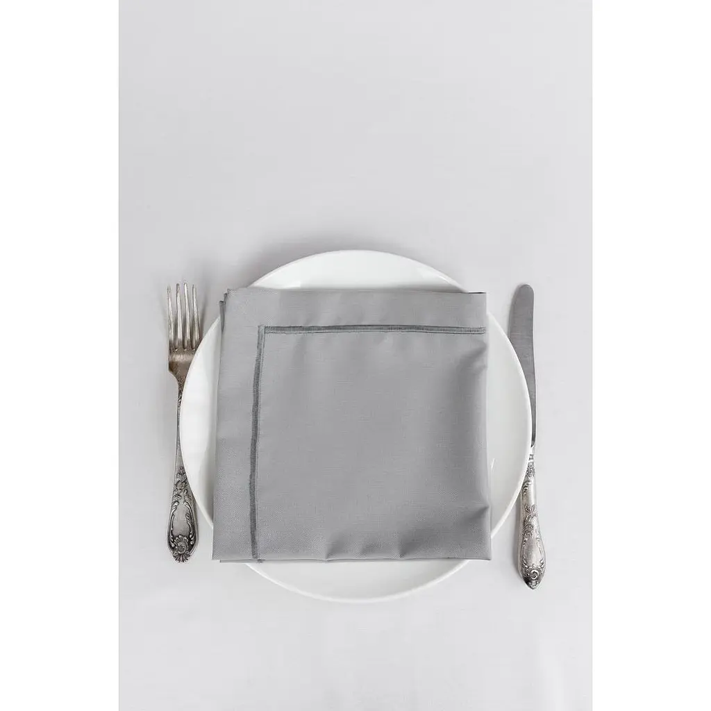 Салфетка Прованс Kelly серая 40x40 см (32890) - фото 3