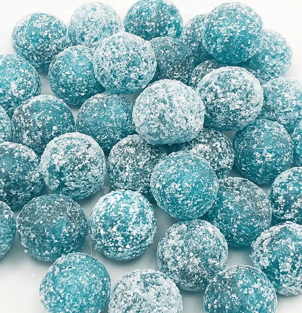 Кислі цукерки Barnetts Sweets Mega Sour Raspberry Candy 104г - фото 3