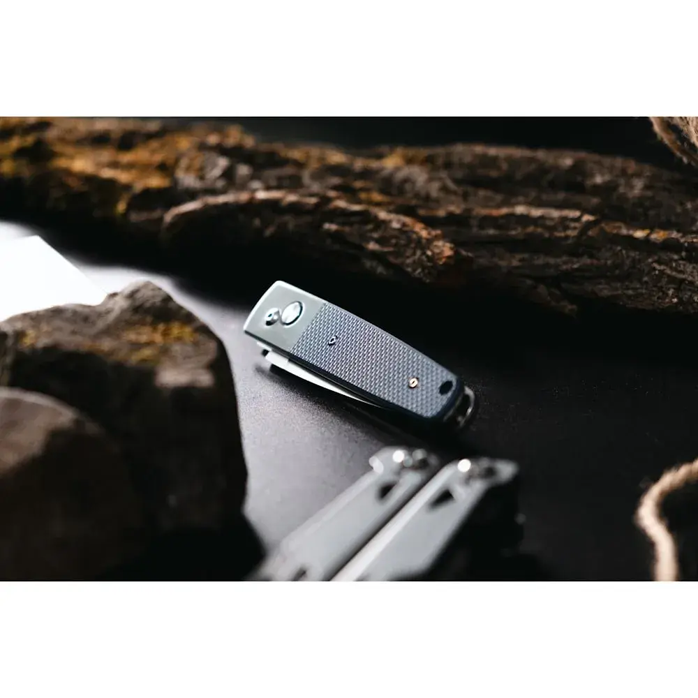 Ніж складаний туристичний Ganzo G7211 (8.5 см) 440С / G10 сірий - фото 5