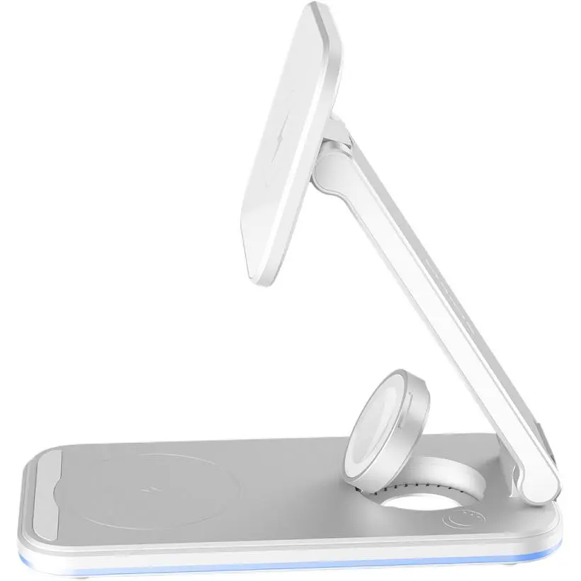 Бездротовий зарядний пристрій Proove Energy Fold 3 in 1 White (WSEF15010002) [99594] - фото 3