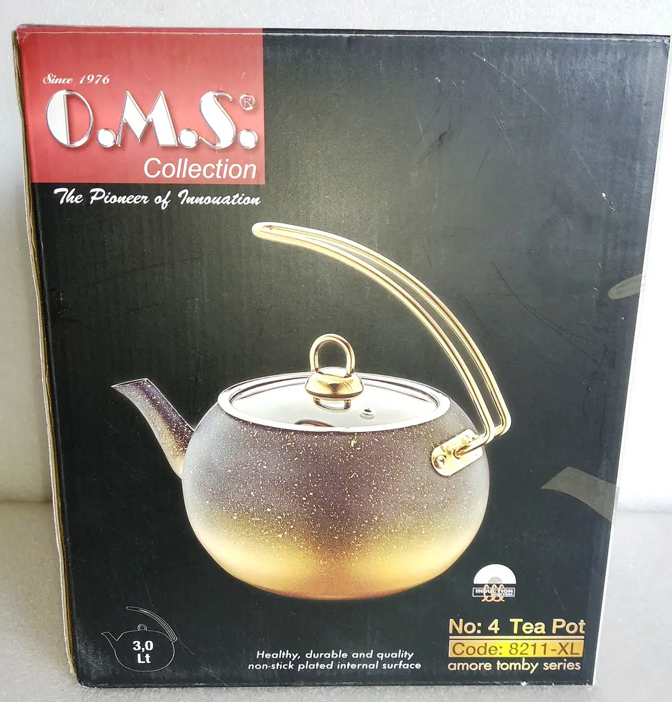Чайник O.M.S. Collection 8211-XL Gold 3 л - фото 10