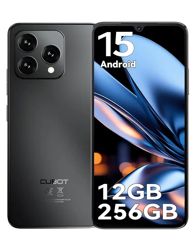 Смартфон Cubot A40 4/256GB Black - фото 2