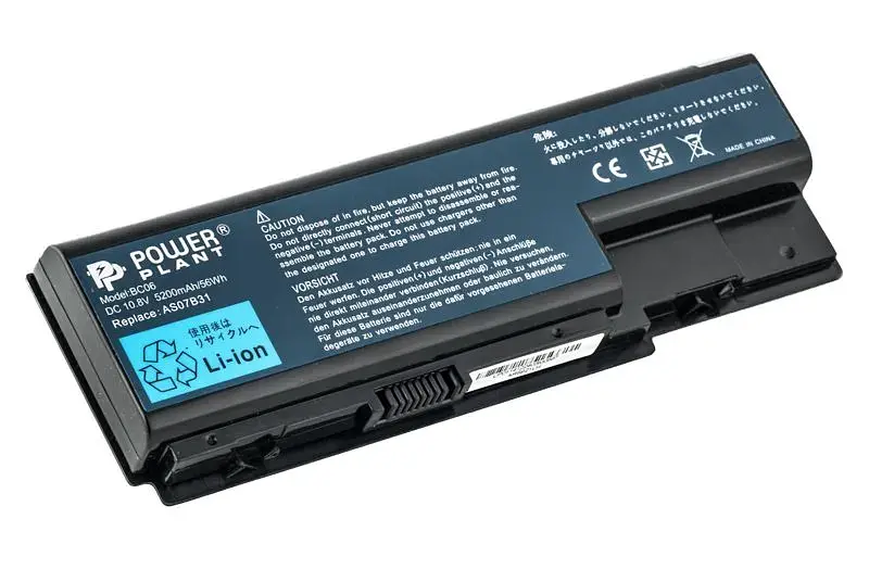 Акумулятор PowerPlant для ноутбуків ACER Aspire 5230 (AR5921LH) 10.8V 5200mAh (NB00000146) - фото 2