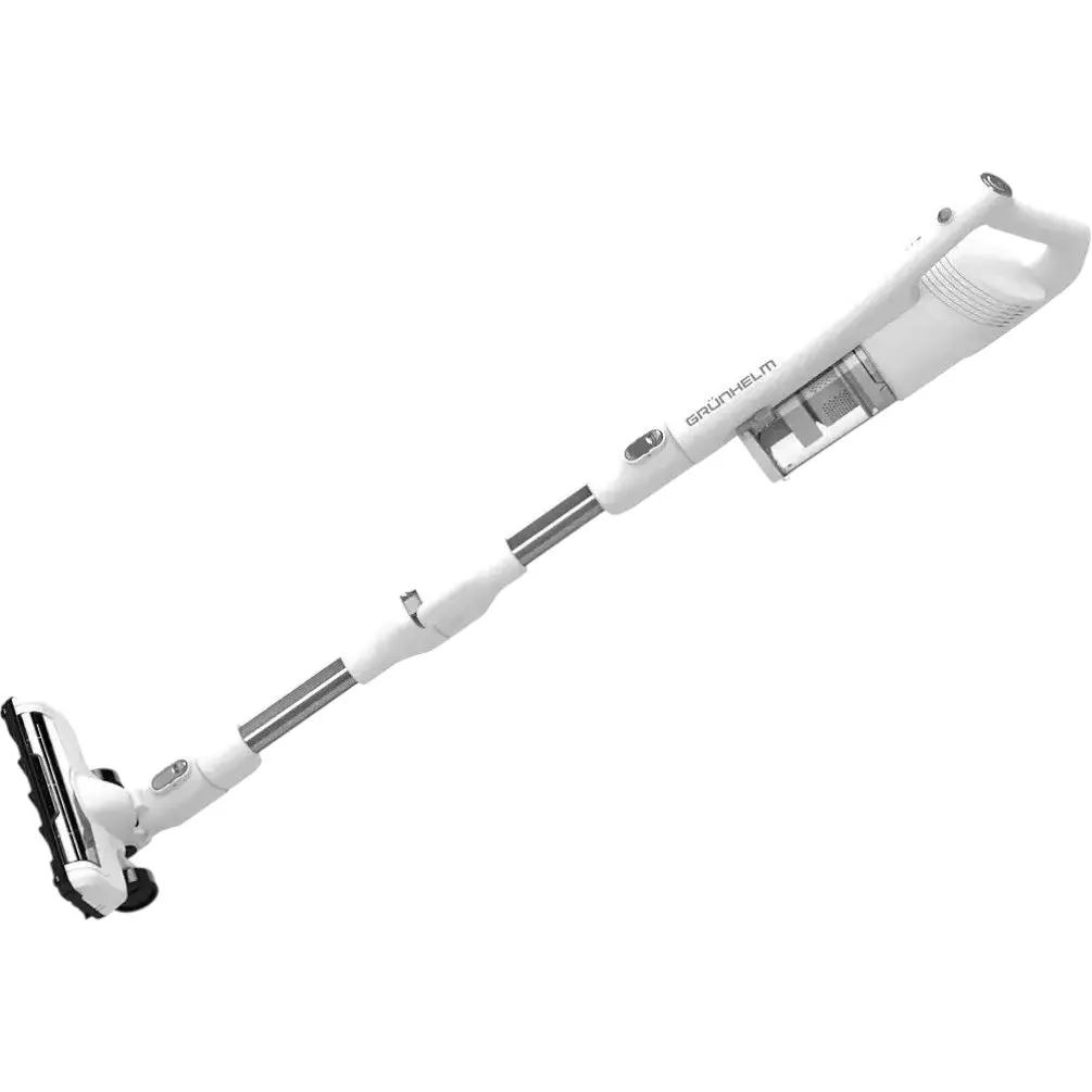 Пилосос бездротовий Grunhelm GAVC-150 MW Eco вакуумний без мішка акумуляторний 150 Вт Білий - фото 2