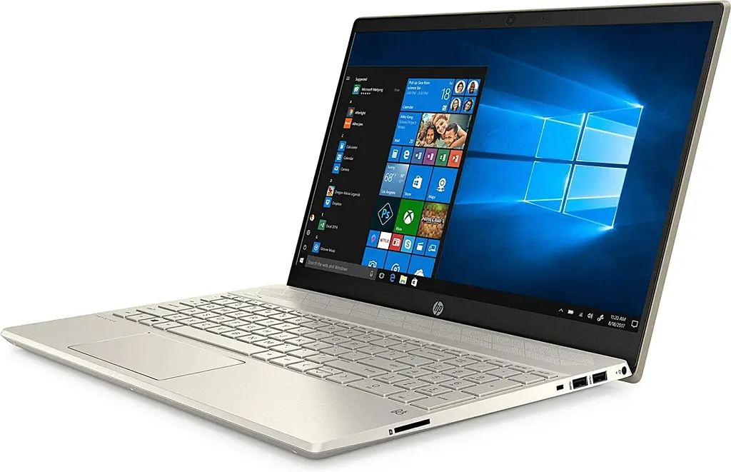 Ноутбук HP Pavilion 15-eh1041ua 15.6FHD IPS AG/AMD R5 5500U/8/1024F/int/W10/Gold (422K5EA) - фото 2