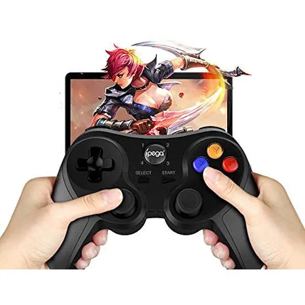 Бездротовий ігровий геймпад джойстик ігрова консоль для телефону Smart TV Bluetooth Gamepad для iOS Android iPega PG-9078 чорний - фото 2